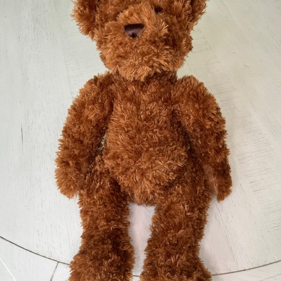 FAO Schwarz Brown Teddy Bear 16" Toys R Us 2012 Cute Stuffed Animal Plush Toy - Picture 1 of 7